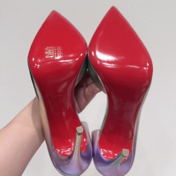 NIB Christian Louboutin IRIZA 100 Licorne So Kate Pigalle Follies Heel Pump 39 - Picture 11 of 12